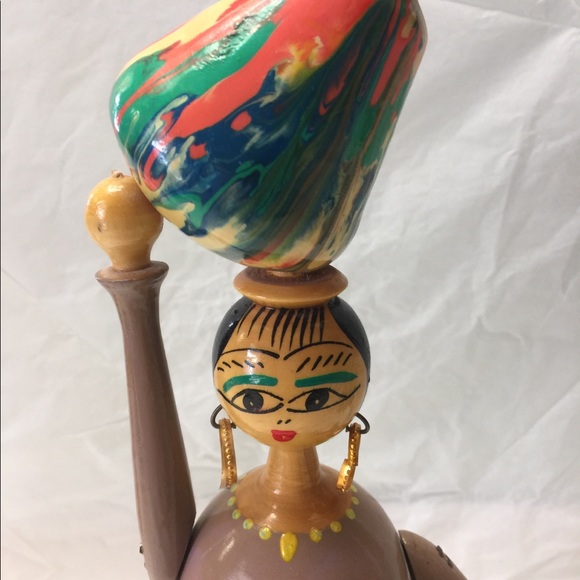 Vintage Hand crafted Peg Dolls - Picture 7 of 7